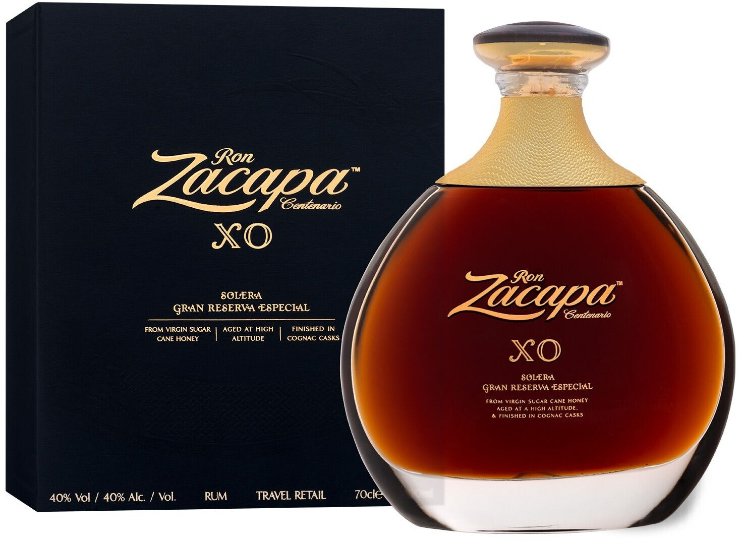 Ron Zacapa XO Solera 0,7 L 40 % au meilleur prix sur idealo.fr