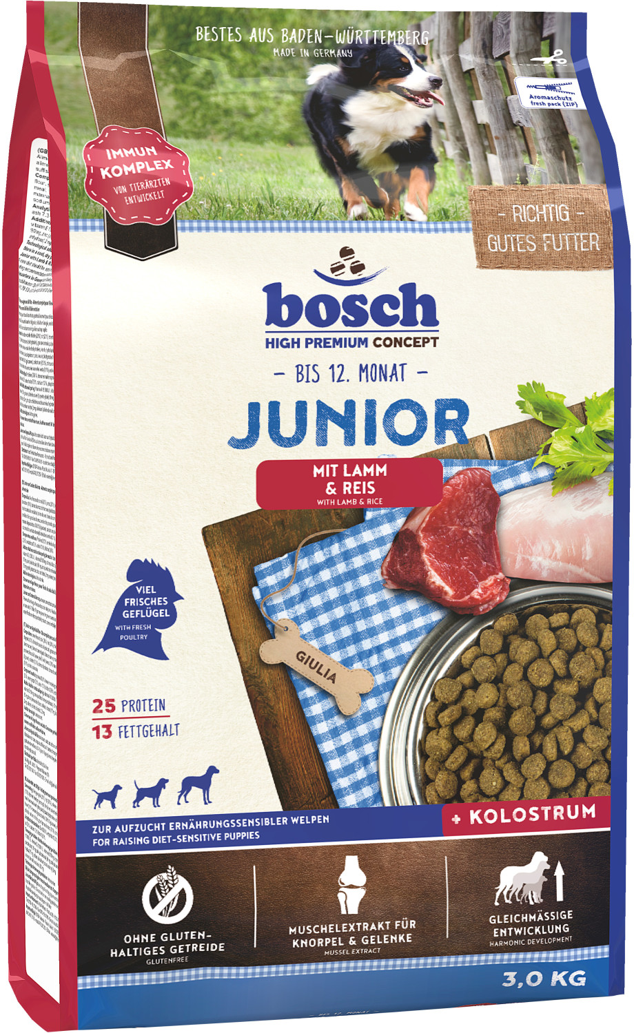 bosch Junior agneau & riz (3 kg)