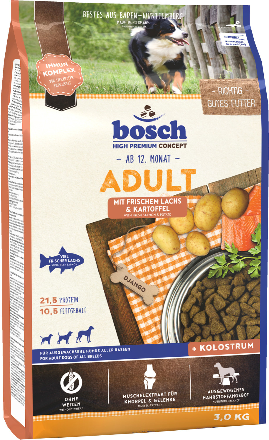 bosch High Premium Concept Adult saumon & pommes de terre (3 kg)