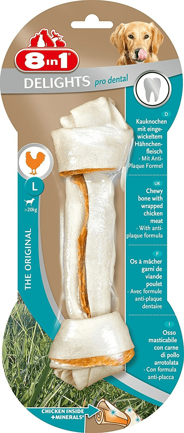 8in1 Os à mâcher Delights pro dental L