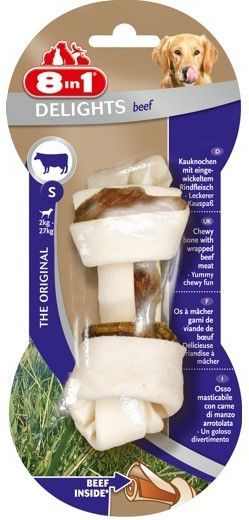 8in1 Os à mâcher pour chien Os à mâcher Delights S 8in1 Os à mâcher pour chien Os à mâcher Delights S