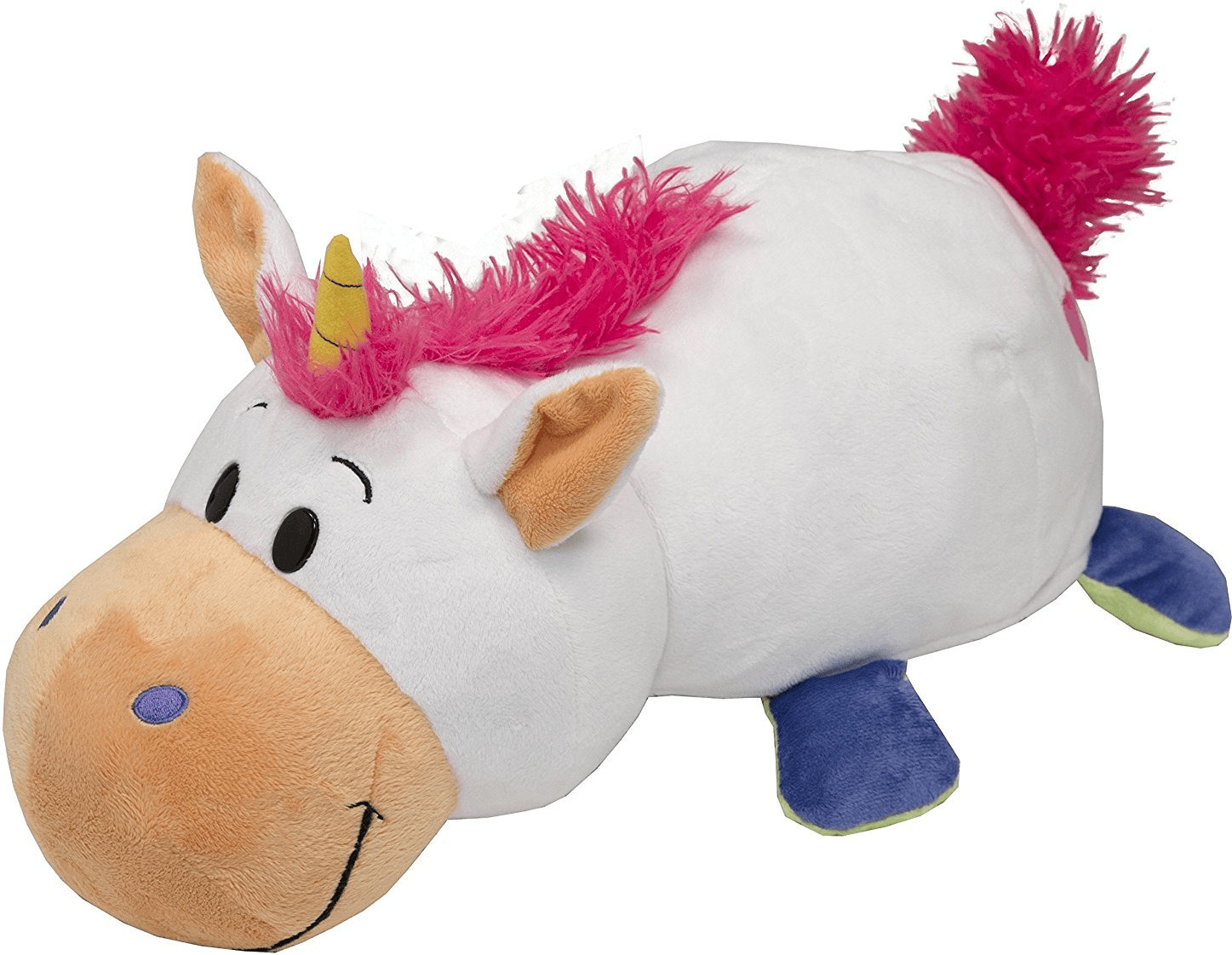 Vivid Peluche réversible Flip a Zoo licorne & dragon