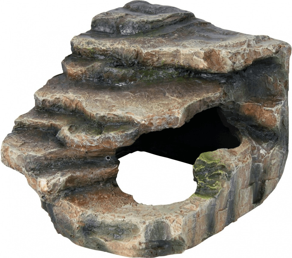 Trixie Rocher d'angle avec grotte et plateforme 21 x 20 x 18 cm (76207)