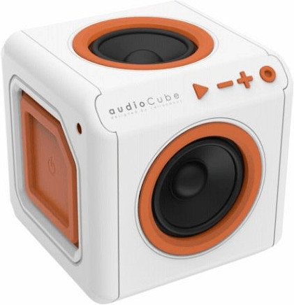 Allocacoc audioCube Portable (blanc / orange)