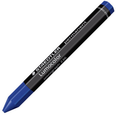 Staedtler Lumocolor permanent omnigraph bleu