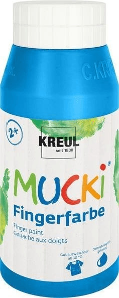 C. Kreul Mucki Gouache à doigt 750 ml bleu