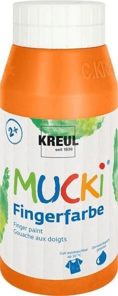 C. Kreul Mucki Gouache à doigt 750 ml orange