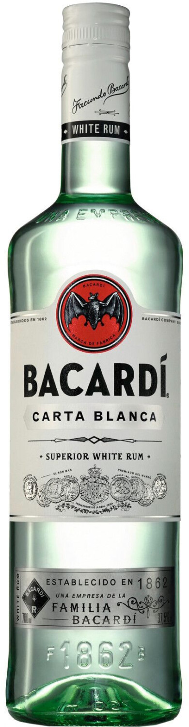 Bacardi Carta Blanca Superior 37,5 %