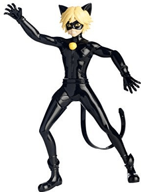 Bandai Figurine à fonction Chat Noir de Miraculous 19 cm