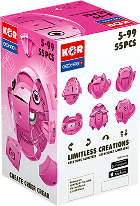 Geomag Kor Color Pink
