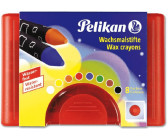 Pelikan Crayon de cire épais 665/8 D, triangulaire,résistant