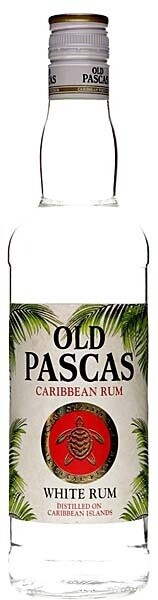 Old Pascas Barbados White Rum 37,5 %