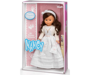 Nancy - Nancy Colección Comunión, Muñeca vestida de Primera Comunión y  Corona Flores, morena, con vestido blanco, para regalar, Reedición 2023,  Famosa (NAL00000) : : Jardín