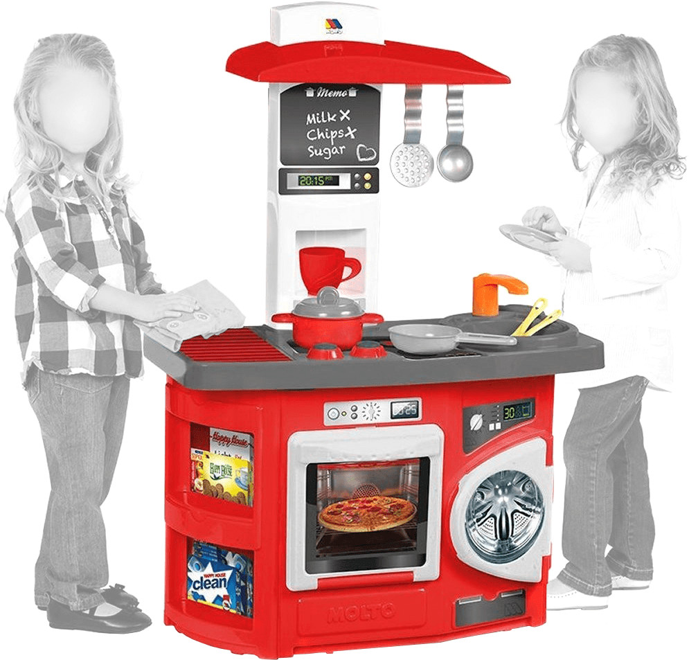 Molto Mini cuisine rouge