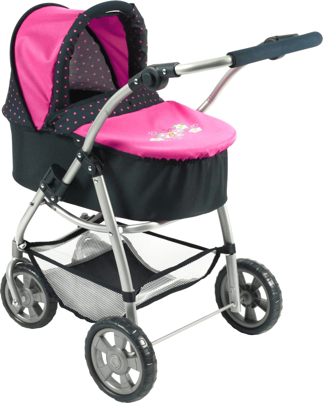 Bayer-Chic Landau Enotion 3 en 1 Dots Navy Pink (63712)