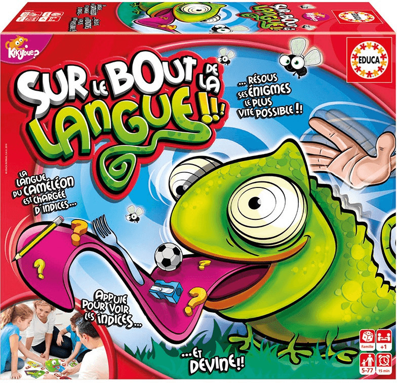 Sur le bout de la langue!