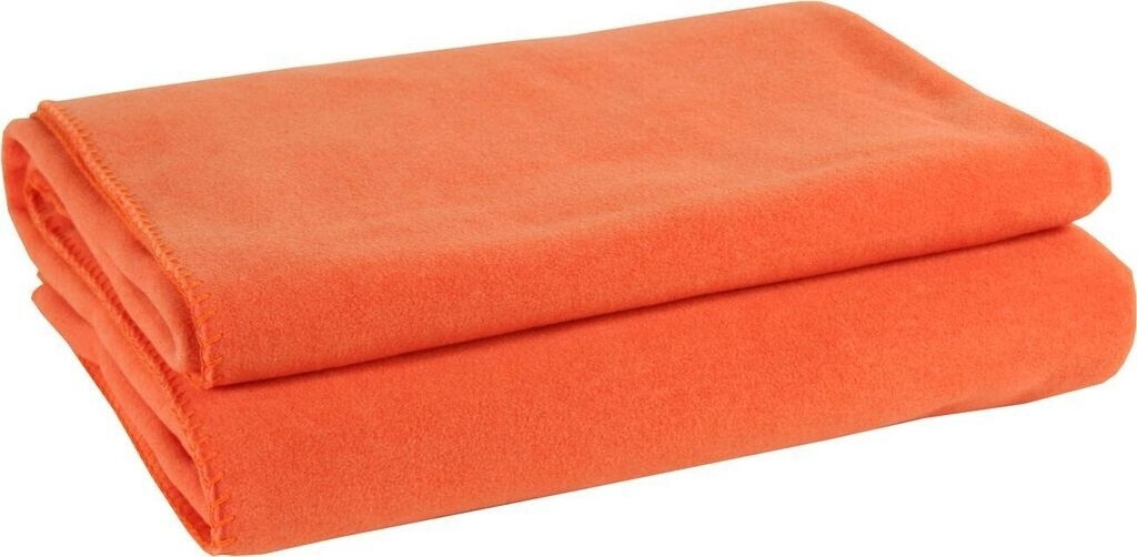 Zoeppritz Soft-Fleece 160x200cm Papaya