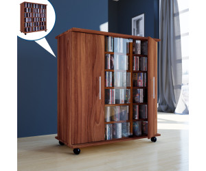 VCM Luxor Kern nussbaum ab € 194,86 | Preisvergleich bei Regal aus Holzwerkstoff (MDF) in Kern Nussbaum