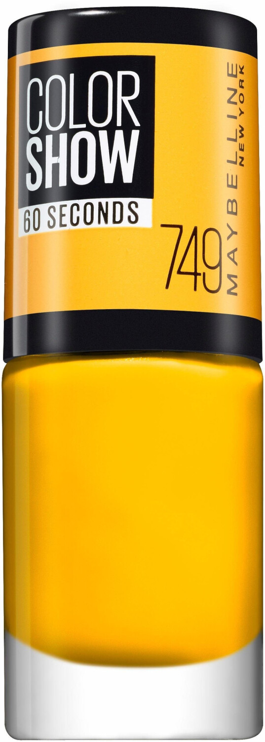 Gemey Maybelline Color Show Nailpolish - 749 Electric Yellow (7 ml)
