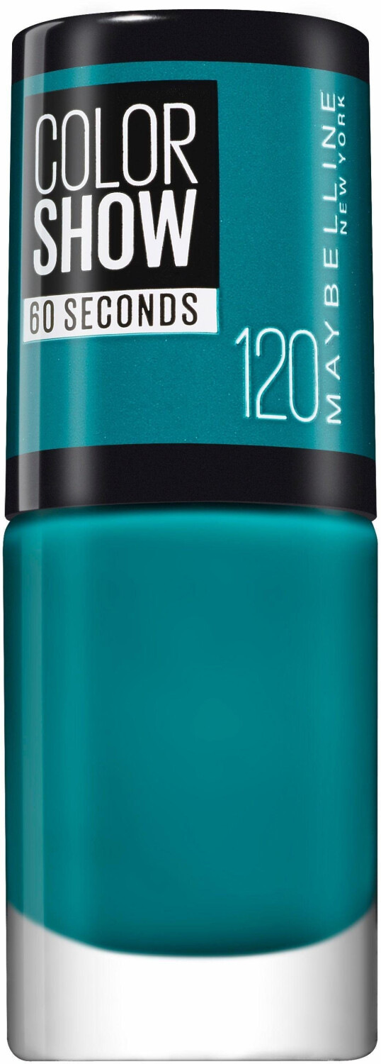 Gemey Maybelline Color Show Nailpolish - 120 Urban Turquoise (7 ml)