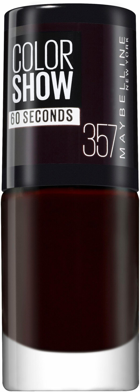 Gemey Maybelline Color Show Nailpolish - 357 Burgundy Kiss (7 ml)