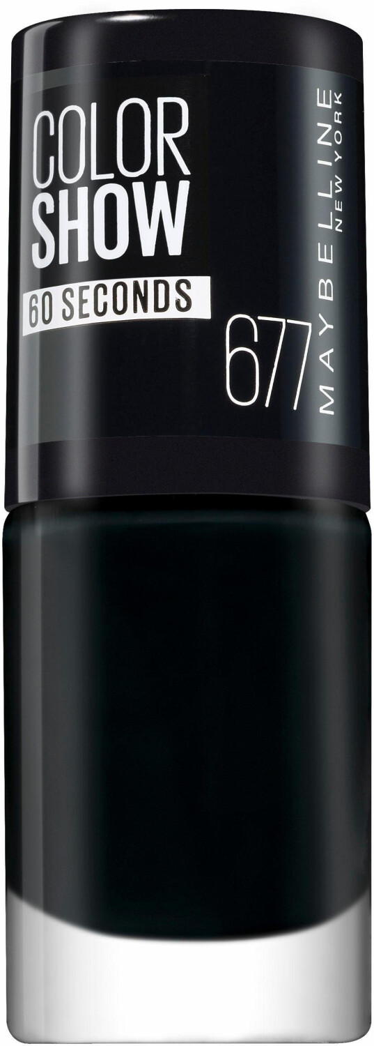 Gemey Maybelline Color Show Nailpolish - 677 Blackout (7 ml)