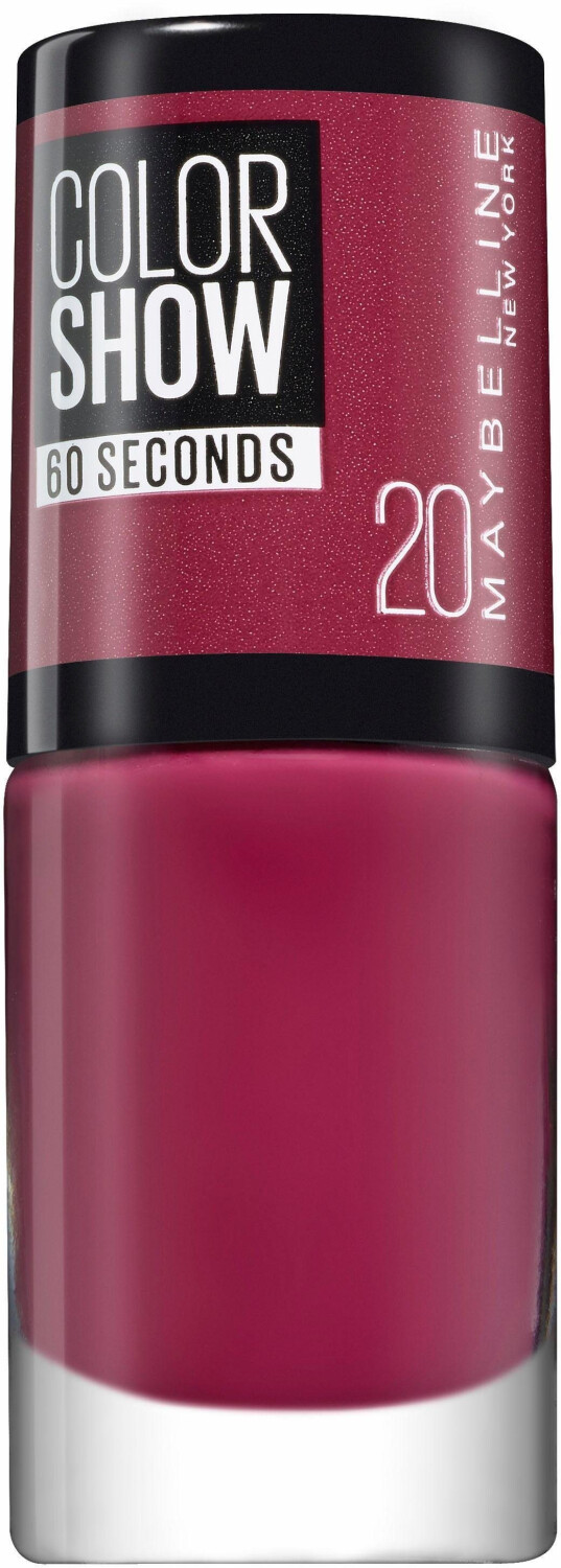 Gemey Maybelline Color Show Nailpolish - Blush Berry (7 ml)