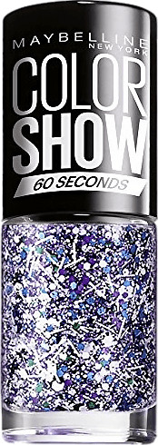 Gemey Maybelline Color Show Top Coat - White Splatter (7 ml)