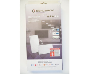 Oehlbach Scope Vision 5G DVB-T2 HD Antenne - Digitale Zimmerantenne - Aktiv DVB-T2 Verstärker