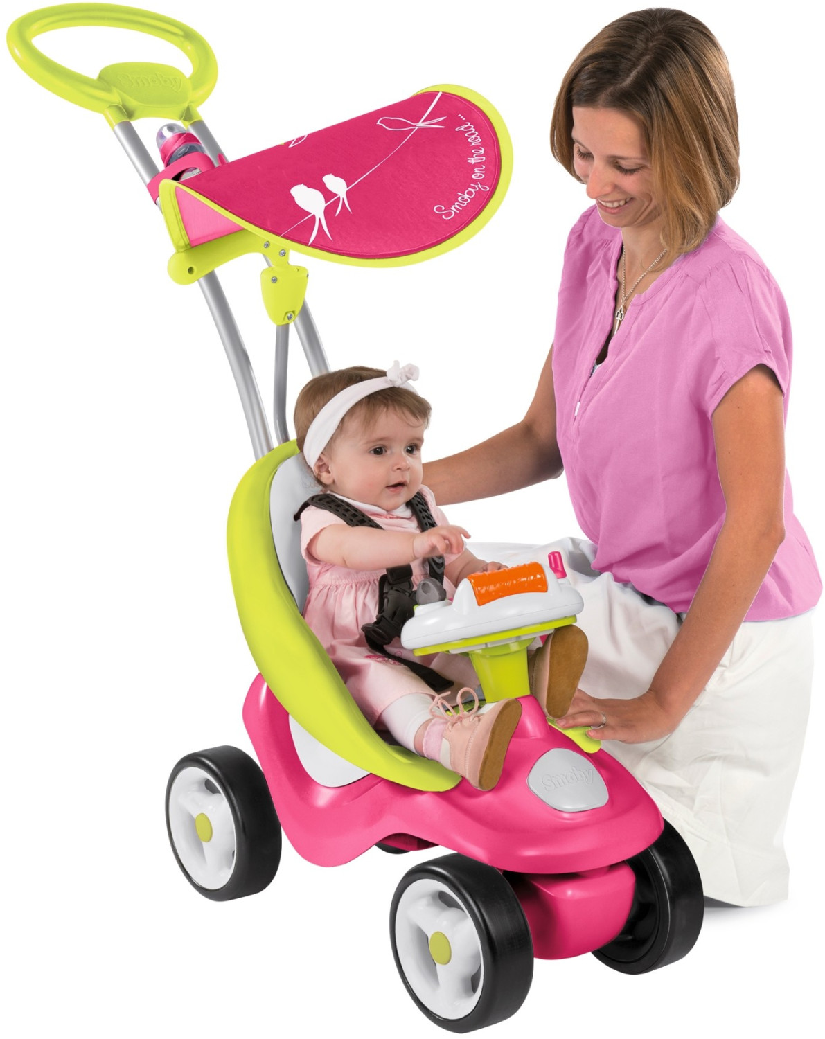 Smoby Porteur Bubble Go rose (720102)