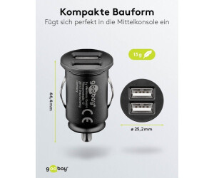 KFZ USB-Autoladegerät 2,1 A kompakte Stromversorgung für Handys/Kleingeräte  (Kommunikation) 