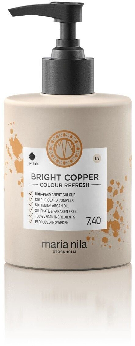 Maria Nila Colour Refresh - 7.40 Bright Copper (300ml)