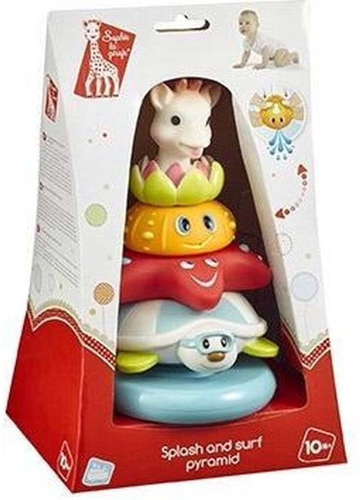 Vulli Splash and surf pyramid Sophie la girafe