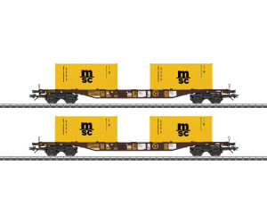 Märklin Type Sgns Container Transport Car Set