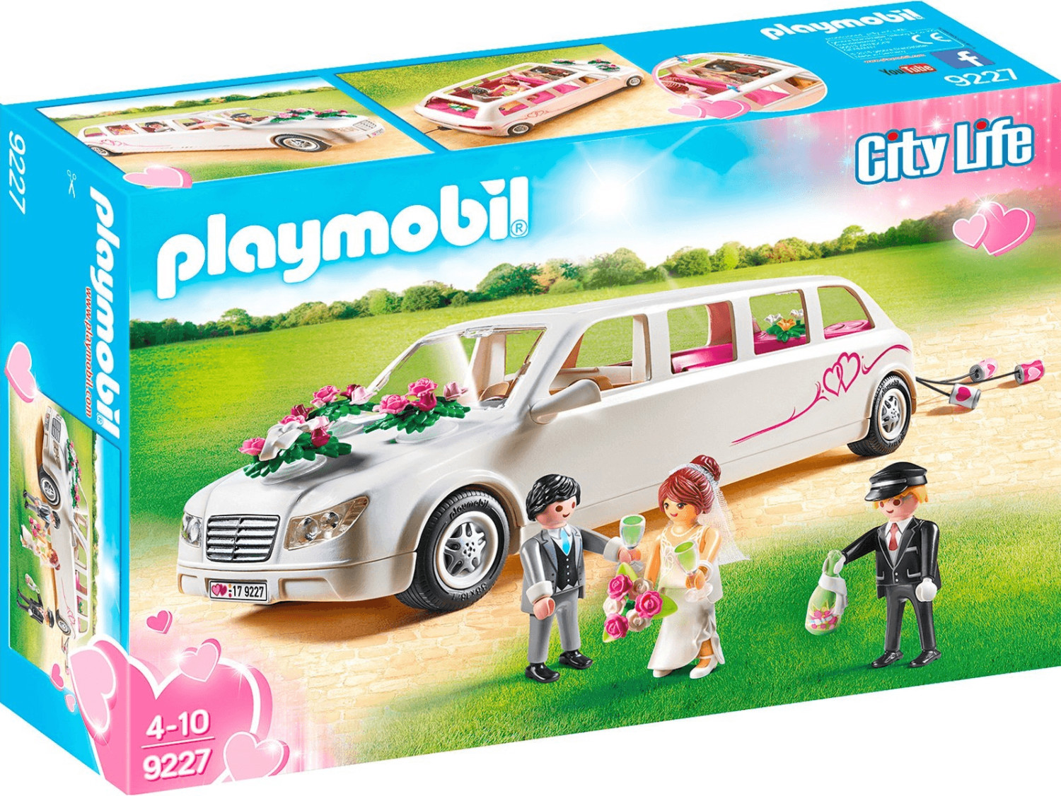Photos - Toy Car Playmobil City Life - Wedding Limo  (9227)