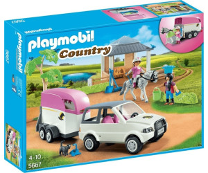 Playmobil Country - Reitstall mit Pferdetransporter (5667)