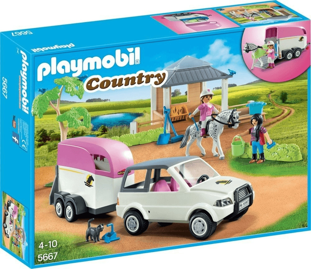 Playmobil Country - Reitstall mit Pferdetransporter (5667)