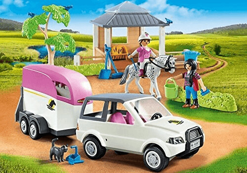 Playmobil Écurie avec transport de chevaux (5667)