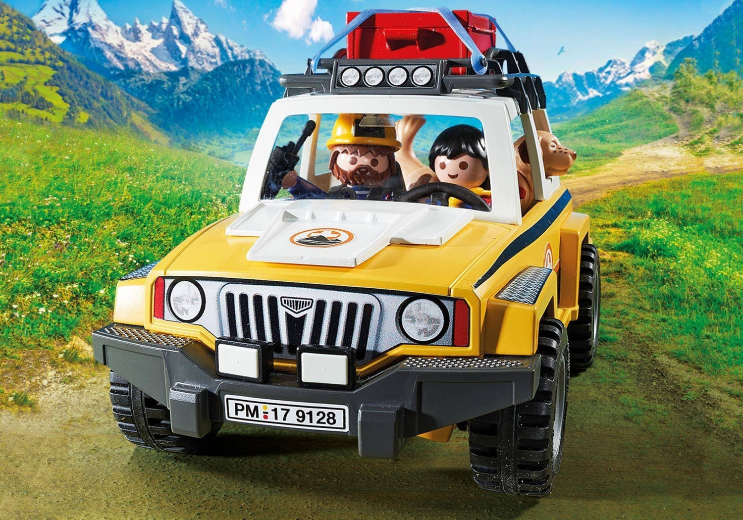 Vehiculo rescate montaña playmobil sale