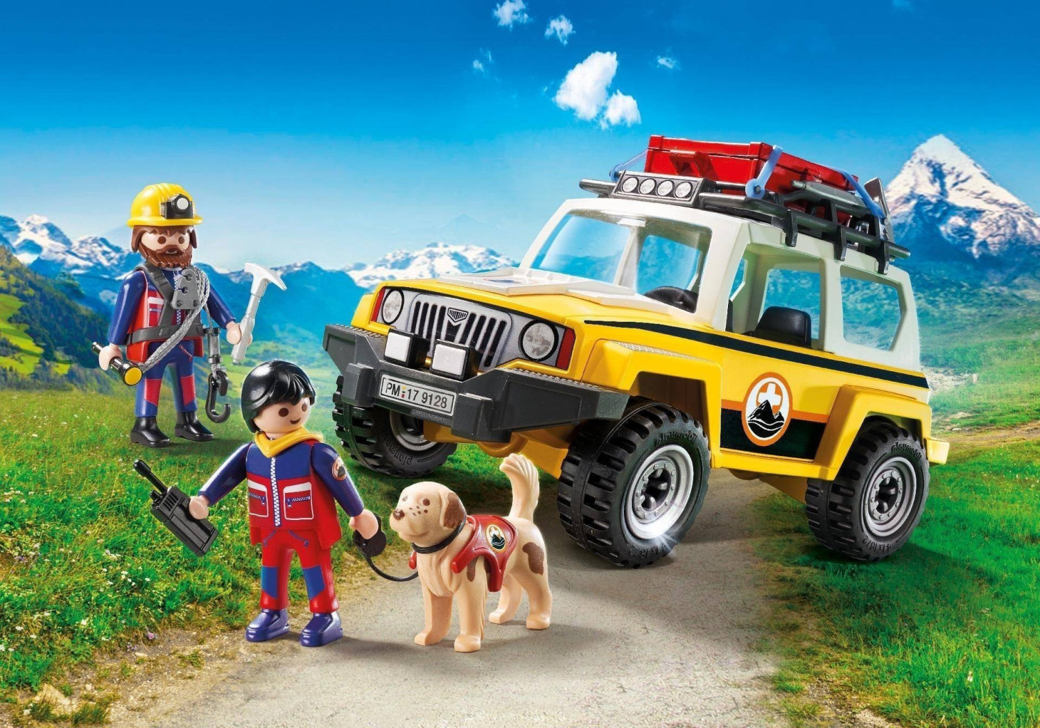 Vehiculo rescate discount montaña playmobil