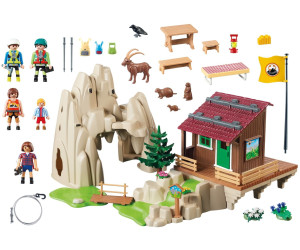 Playmobil Rocher d'escalade avec espace d'accueil (9126) au meilleur prix  sur idealo.fr