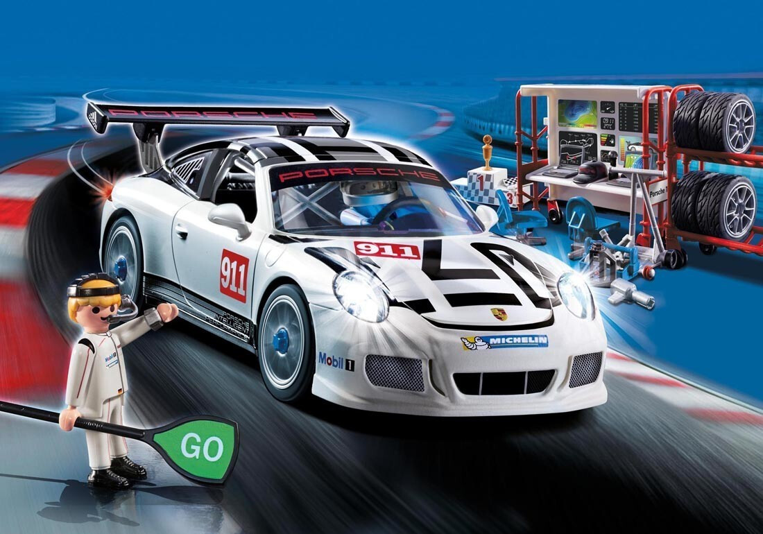 PLAYMOBIL Sports & Action 9376 Porsche Macan GTS mit Lichteffekten