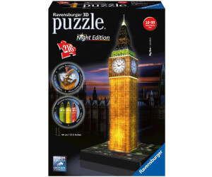 Soldes Ravensburger Night Edition Puzzle 3D illuminé 2024 au meilleur prix  sur