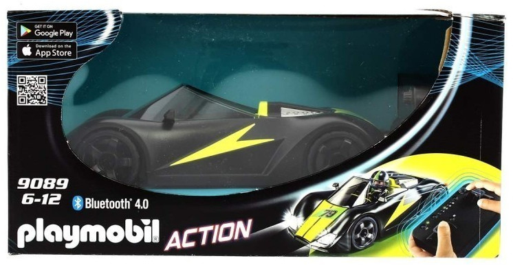 Playmobil 9089 voiture de course noire radiocommandée noir store