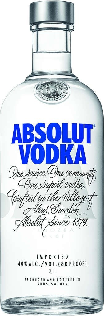 Absolut 3 L 40 %