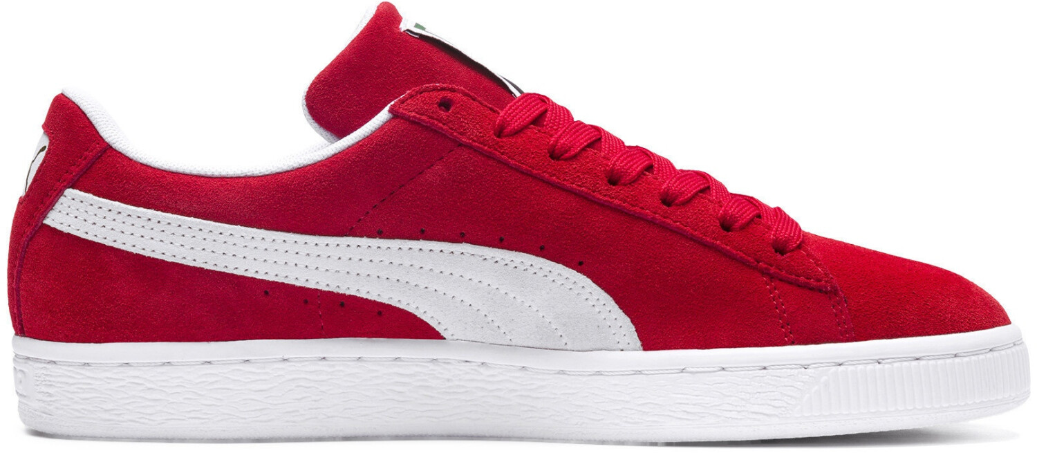 All red puma suede deals