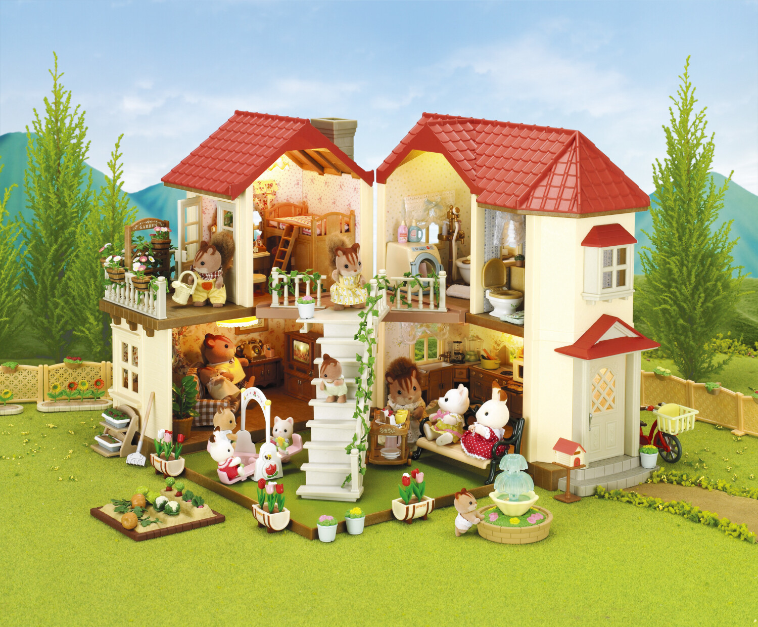 Sylvanian Families Grande maison tradition éclairée