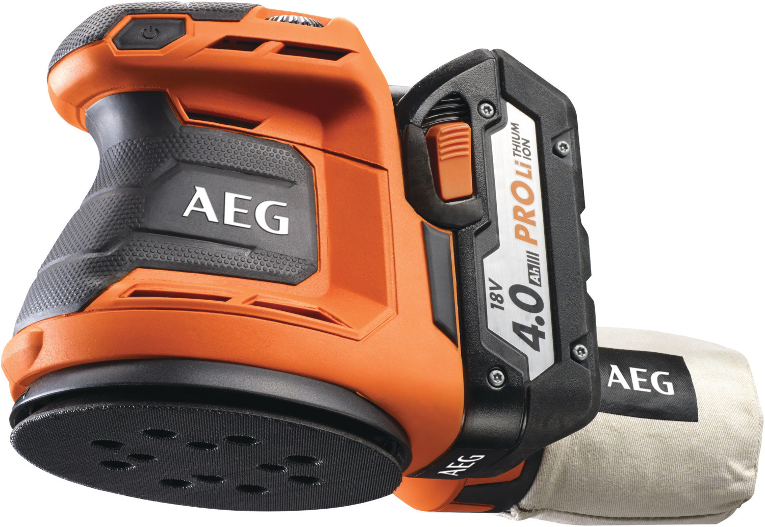 AEG BEX 18-125 PRO (2 x 4.0 Ah)