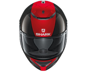 Shark NC Casco per Moto, Hombre, Negro/Rojo, XS