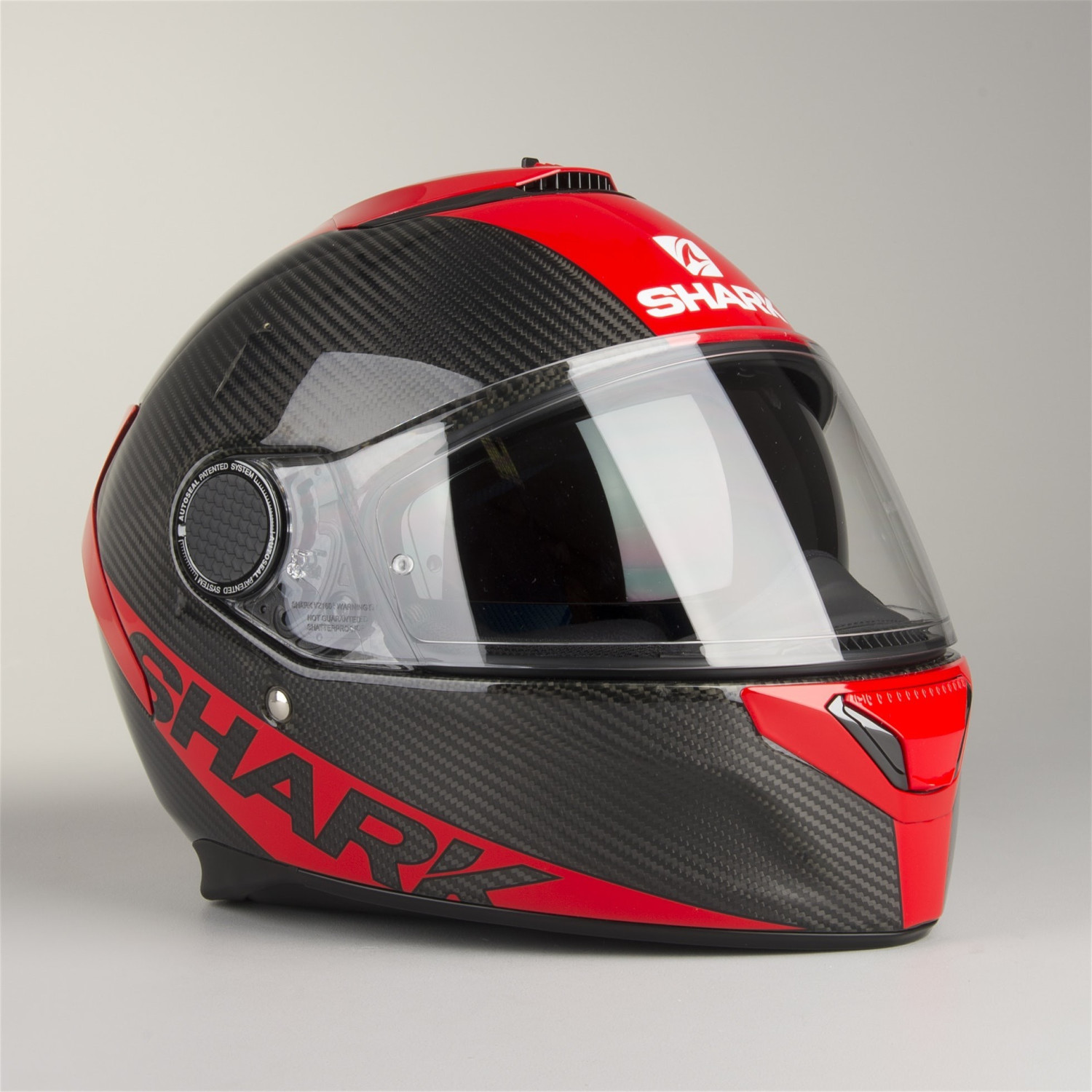 Shark spartan carbon rojo store